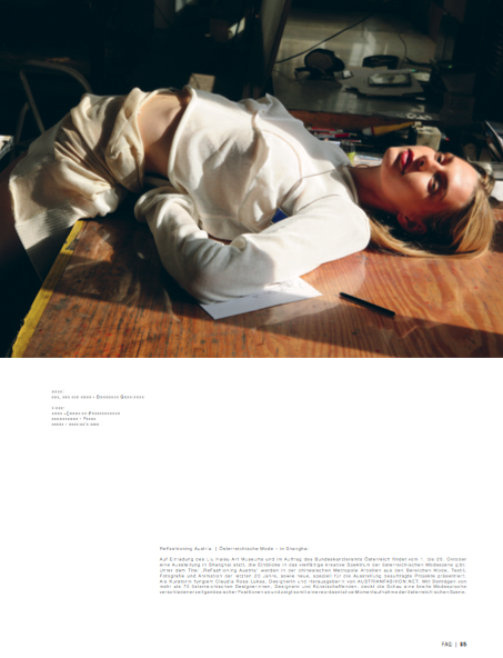 Laura Strantz (c) by Michael Dürr for FAQ magazine 8