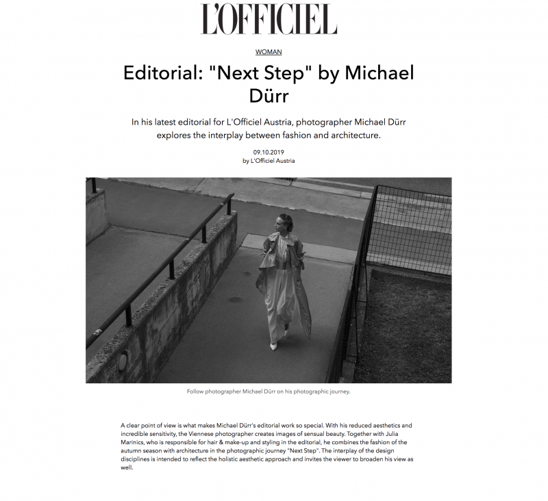 L'Officiel Magazine (c) Michael Duerr 1