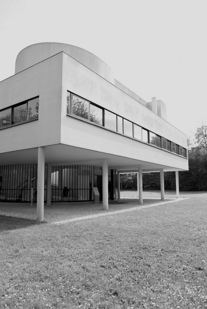 VILLA SAVOYE by LE CORBUSIER (c) Michael Dürr -  12.04.27